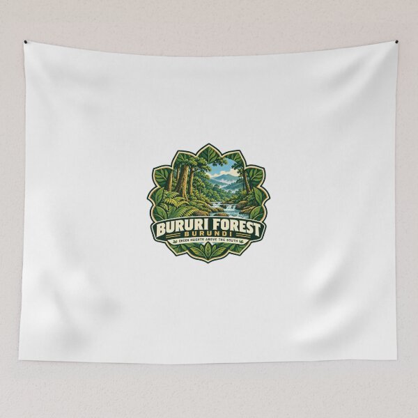 Item preview, Bururi Forest Burundi Green Heights Above The South African Nature Travel Explorer designed and sold by HumansStuck12.