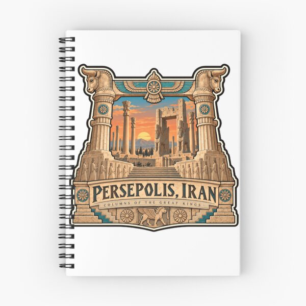 Artikelvorschau, Persepolis, Iran – Säulen der großen Könige – Antike Geschichte – Persisches Kulturerbe – Wahrzeichen entworfen und verkauft von SkeletonsDanger.