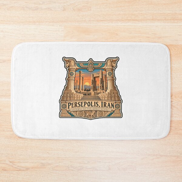 Item preview, Persepolis, Iran Columns Of The Great Kings Ancient History Persian Heritage Landmark designed and sold by SkeletonsDanger.