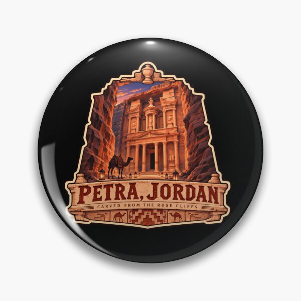 Item preview, Petra, Jordan Carved From The Rose Cliffs Travel Destination Ancient History Souvenir designed and sold by JonesFlora2025.