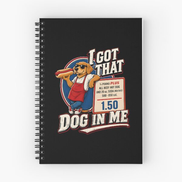 Item preview, i got that dog in me funny hot dog meal deal designed and sold by SketchDrSketch.