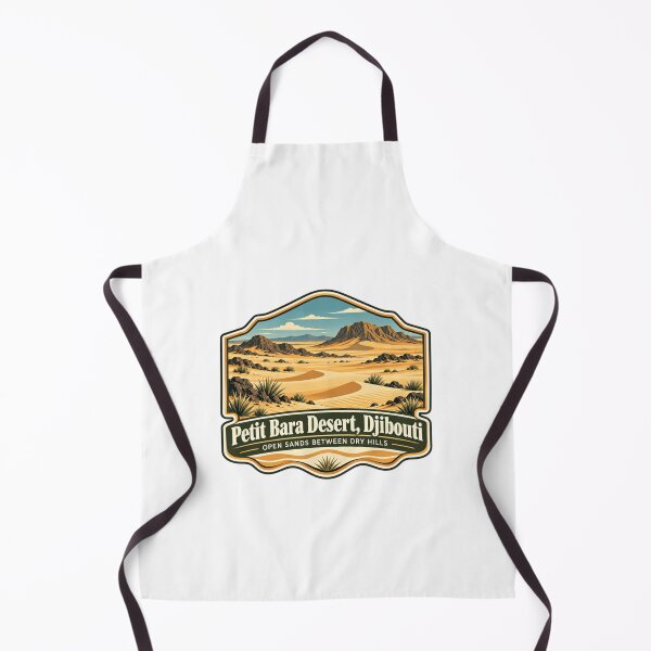 Item preview, Petit Bara Desert, Djibouti Open Sands Between Dry Hills Travel Explorer Souvenir designed and sold by HumansStuck12.