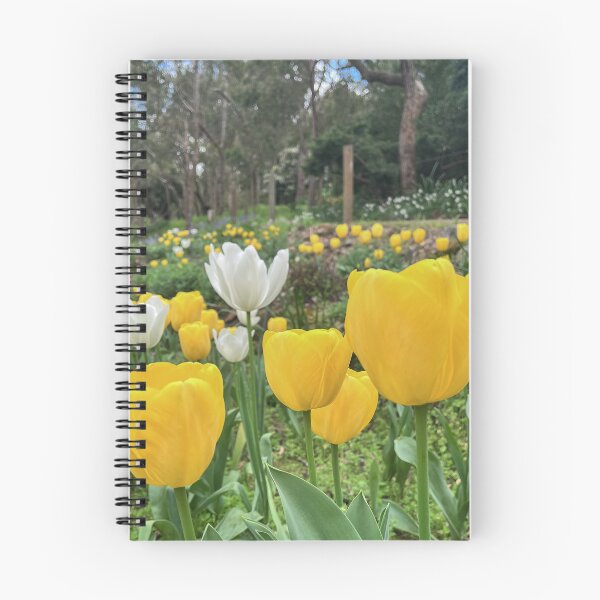 Item preview, Yellow and White Tulip Garden designed and sold by Be Captured by Brittany Emma.