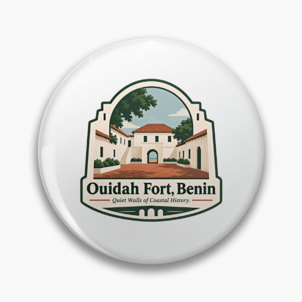 Item preview, Ouidah Fort Benin Quiet Walls Of Coastal History African Travel Landmark designed and sold by HumansStuck12.