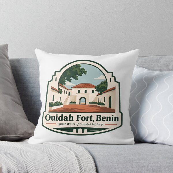 Item preview, Ouidah Fort Benin Quiet Walls Of Coastal History African Travel Landmark designed and sold by HumansStuck12.