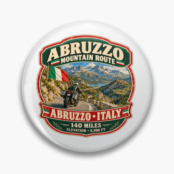 Artikelvorschau, Abruzzen-Gebirge, Abruzzen, Italien – Motorradreiseabenteuer entworfen und verkauft von Simsimah26Parks.