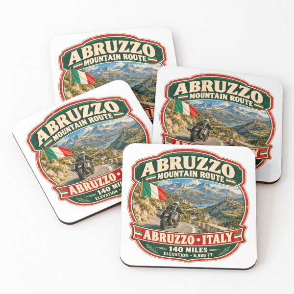 Aperçu de l'œuvre Route des montagnes des Abruzzes, Abruzzes, Italie, voyage à moto, aventure créée et vendue par Simsimah26Parks.