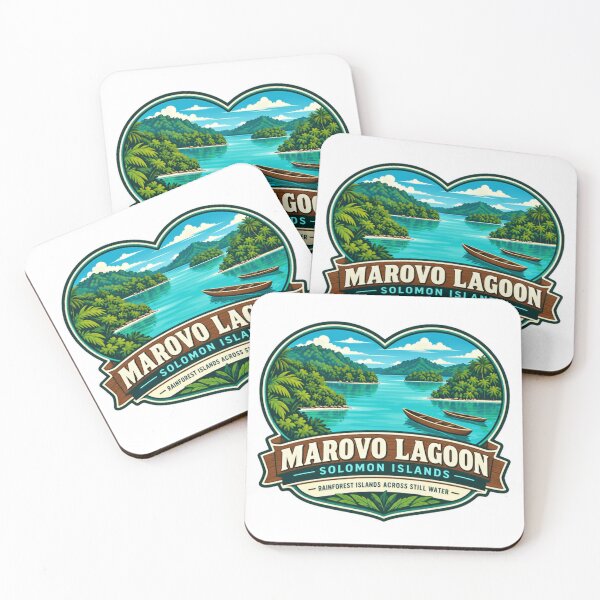 Item preview, Marovo Lagoon Solomon Islands Rainforest Islands Across Still Water Destination Traveler designed and sold by HumansStuck12.