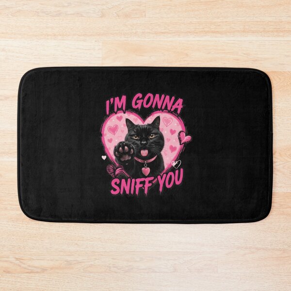 Item preview, i'm gonna sniff you cat meme brainrot memes internet memes designed and sold by SketchDrSketch.