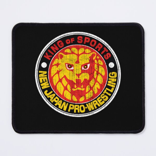 Item preview, King Of Sports New Japan Pro-Wrestling Lion Mark Logo designed and sold by noahbrad.