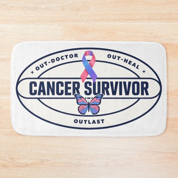 Item preview, Cancer Survivor with Thyroid Cancer Ribbon designed and sold by The She Shed.