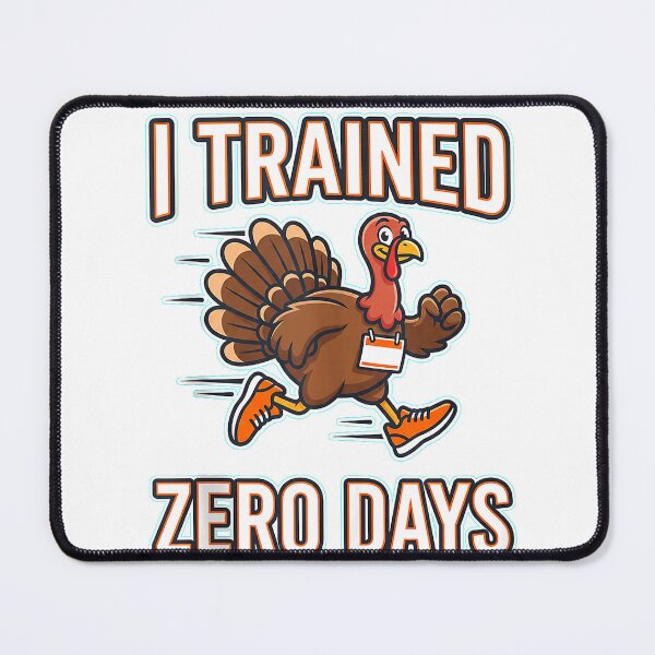 Item preview, I Trained Zero Days Funny Turkey Trot Runner Sleeveless Tank Top designed and sold by MixyMugs.