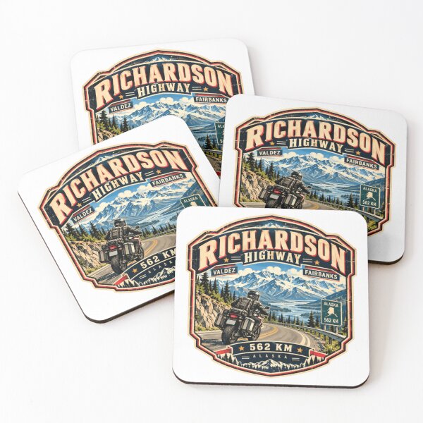Item preview, Richardson Highway Valdez Fairbanks Alaska Motorcycle Touring designed and sold by Simsimah26Parks.
