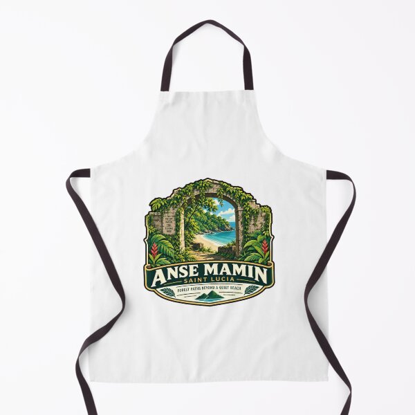 Item preview, Anse Mamin Saint Lucia Travel Souvenir Caribbean Vacation designed and sold by SkeletonsDanger.