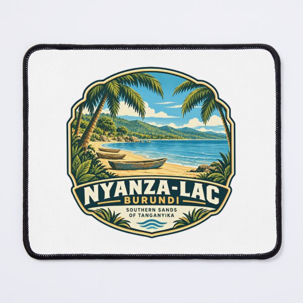 Item preview, Nyanza-Lac Burundi Southern Sands Of Tanganyika Travel Souvenir designed and sold by NeedForParks.