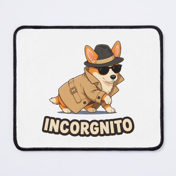 Item preview, incorgnito corgi dog sunglasses funny pet lover designed and sold by SketchDrSketch.