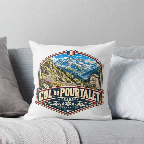 Item preview, Col Du Pourtalet Pyrénées France Alt. 1.794 M Mountain Pass Cycling Souvenir Travel Gift designed and sold by HumansStuck12.