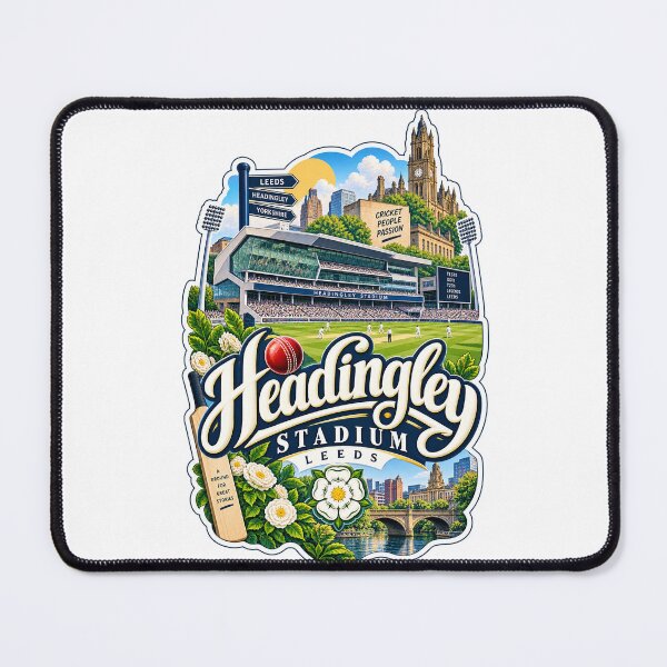 Item preview, Headingley Stadium Leeds Yorkshire Cricket Ground and City Landmarks designed and sold by Places On Earth.