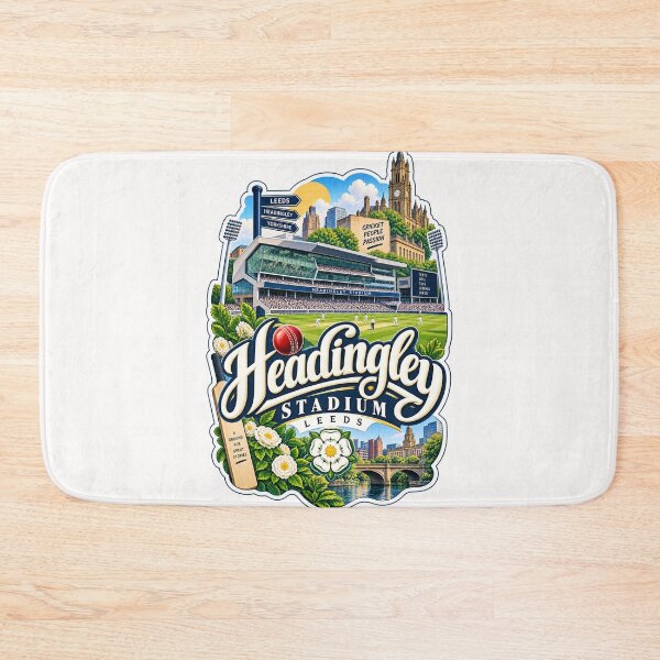 Item preview, Headingley Stadium Leeds Yorkshire Cricket Ground and City Landmarks designed and sold by Places On Earth.