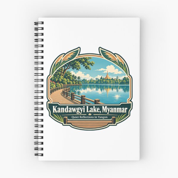 Item preview, Kandawgyi Lake Myanmar Quiet Reflections In Yangon Travel Destination Tourist designed and sold by NeedForParks.