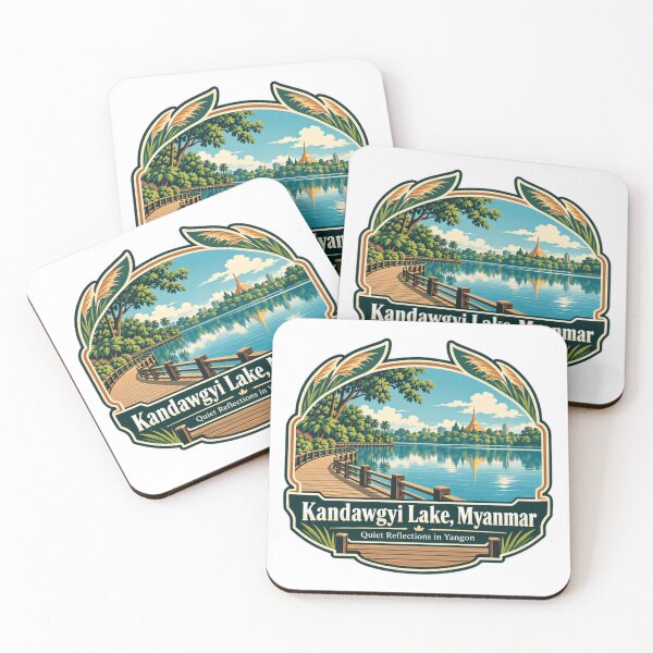Item preview, Kandawgyi Lake Myanmar Quiet Reflections In Yangon Travel Destination Tourist designed and sold by NeedForParks.