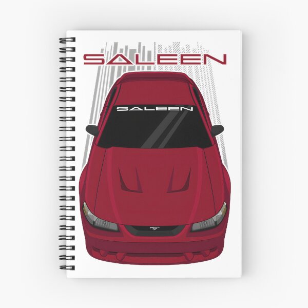 Item preview, Dark Red Ford Mustang Saleen SN Classic Muscle Car Illustration designed and sold by Matthew Brewer.