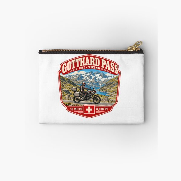 Item preview, Gotthard Pass Uri Ticino Switzerland Motorcyclist Adventure Travel designed and sold by Simsimah26Parks.