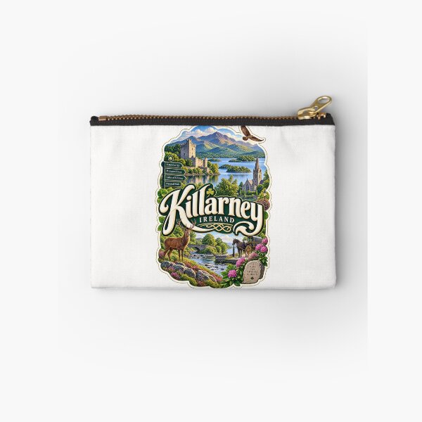 Item preview, Killarney Ireland Ross Castle Lakes and Kerry National Park designed and sold by Places On Earth.