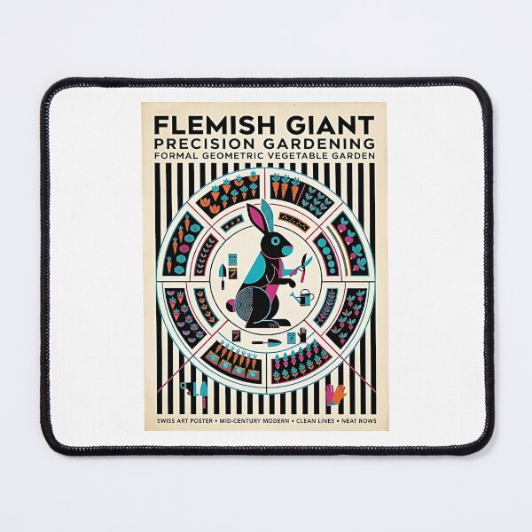 Item preview, Flemish Giant Gardener designed and sold by PictoVibe.