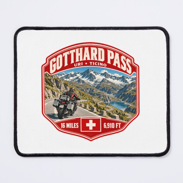 Item preview, Gotthard Pass Uri Ticino Switzerland Motorcycling Road Trip designed and sold by Simsimah26Parks.