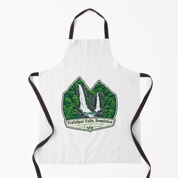 Item preview, Trafalgar Falls Dominica Twin Cascades Within The Green Nature Traveler Vacationer designed and sold by SkeletonsDanger.