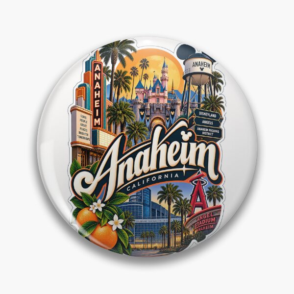 Item preview, Anaheim California Disneyland Resort Angel Stadium and Orange County designed and sold by Places On Earth.
