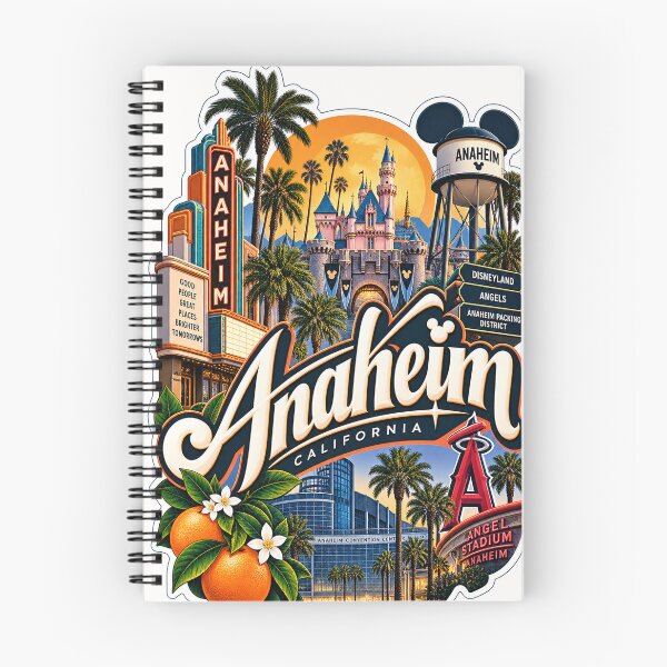Item preview, Anaheim California Disneyland Resort Angel Stadium and Orange County designed and sold by Places On Earth.