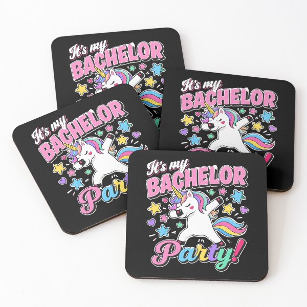 Item preview, it's my bachelor party unicorn rainbow stars designed and sold by SketchDrSketch.