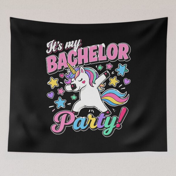 Item preview, it's my bachelor party unicorn rainbow stars designed and sold by SketchDrSketch.