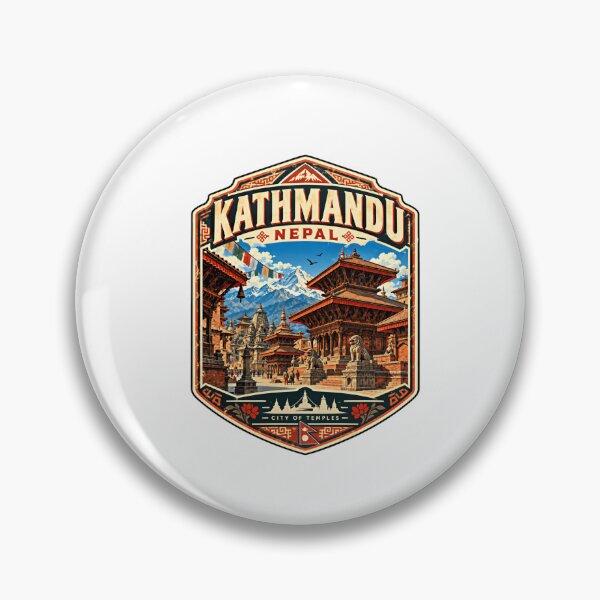 Item preview, Kathmandu Nepal City Of Temples Travel Explorer Adventure designed and sold by HumansStuck12.