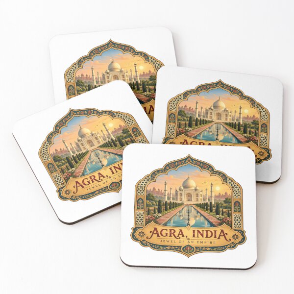 Item preview, Agra, India Jewel Of An Empire Taj Mahal Travel Souvenir Landmark designed and sold by SkeletonsDanger.