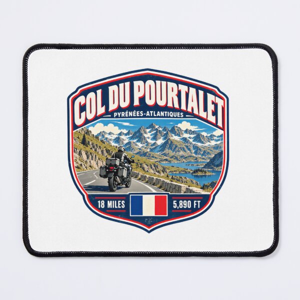Item preview, Col Du Pourtalet Pyrénées-Atlantiques Motorcycle Adventure designed and sold by Simsimah26Parks.