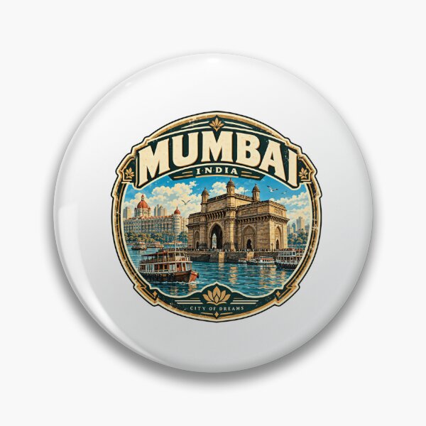 Artikelvorschau, Mumbai, Indien – Stadt der Träume – Indien-Reise-Urlaubs-Souvenir entworfen und verkauft von HumansStuck12.