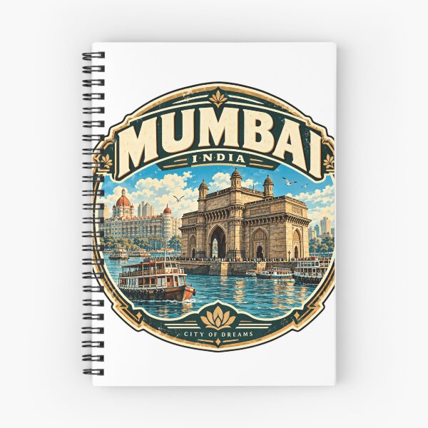 Item preview, Mumbai India City Of Dreams Indian Travel Vacation Souvenir designed and sold by HumansStuck12.