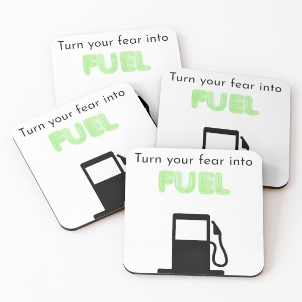Item preview, TURN YOUR FEAR INTO FUEL designed and sold by SunMoonPeace.