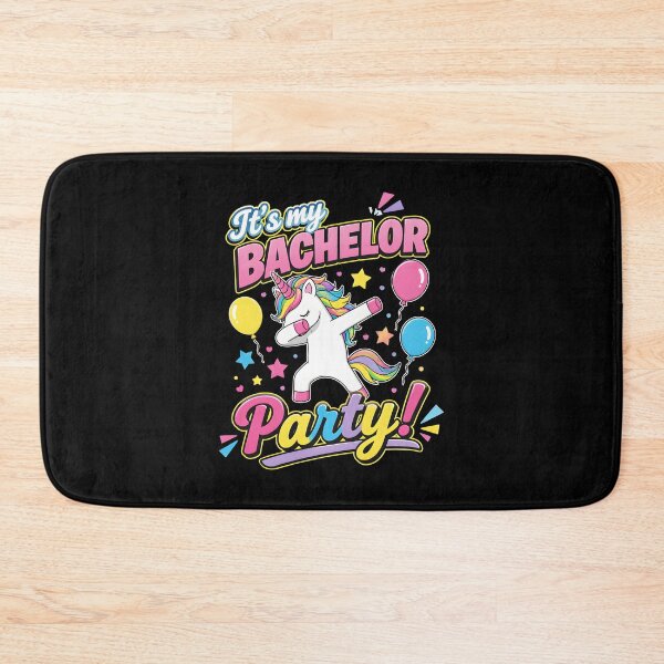Item preview, It's My Bachelor Party Unicorn Stars Cute Funny designed and sold by SketchDrSketch.