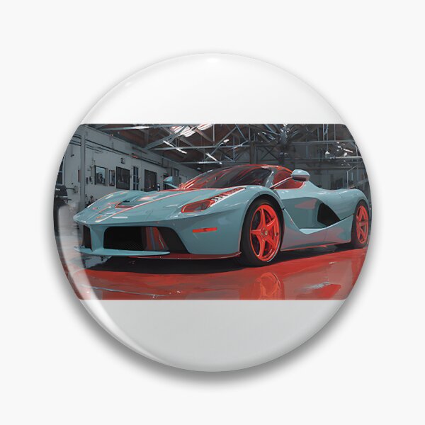 Item preview, Colorful Pop Art Style LaFerrari Sports Car Illustration Print designed and sold by LeilaMounia.