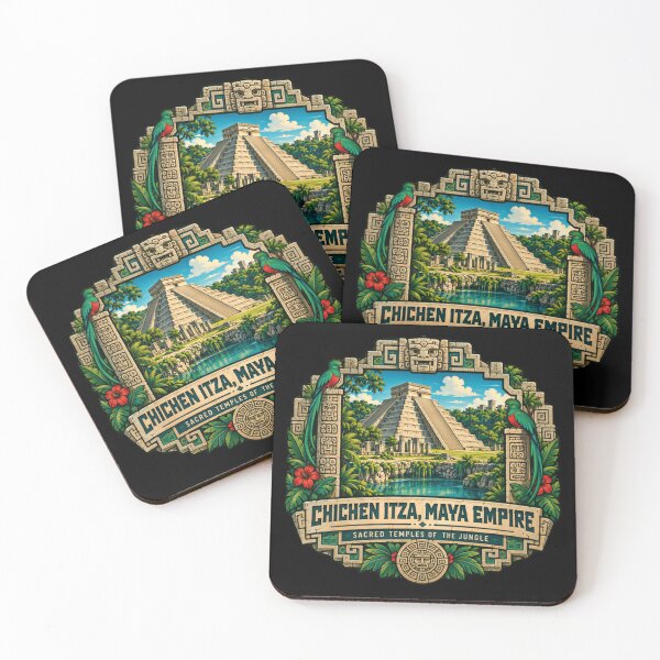 Item preview, Chichen Itza Maya Empire Sacred Temples Of The Jungle Ancient Mexico Travel designed and sold by JonesFlora2025.