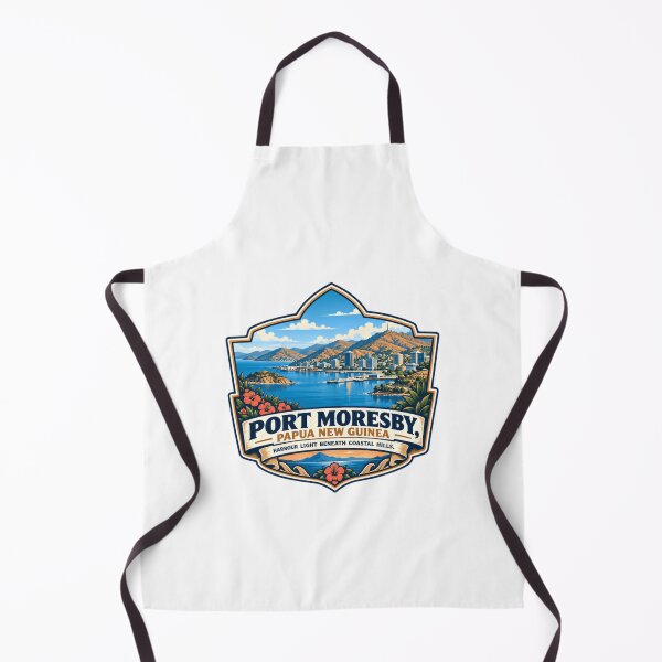 Item preview, Port Moresby Papua New Guinea Harbour Light Beneath Coastal Hills Travel City designed and sold by SkeletonsDanger.