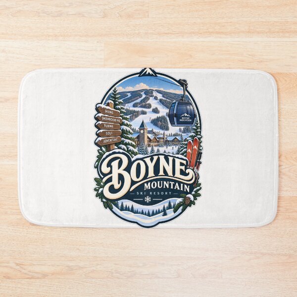 Item preview, Boyne Mountain Michigan Ski Resort Winter Slopes and Northern Michigan designed and sold by Places On Earth.
