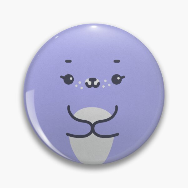 Item preview, Cute Purple Seal Character designed and sold by tammist.