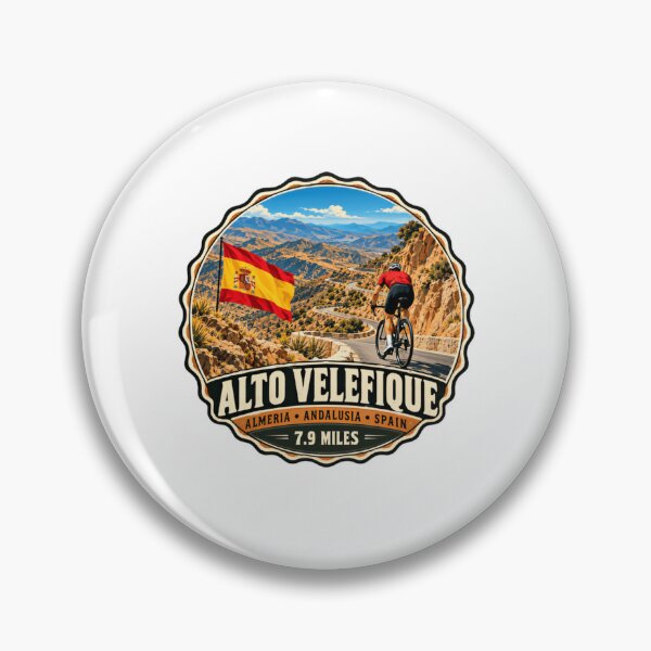 Artikelvorschau, Alto Velefique Almeria Andalusien Spanien Radfahren Berg Radfahrer entworfen und verkauft von RetroMini2026.
