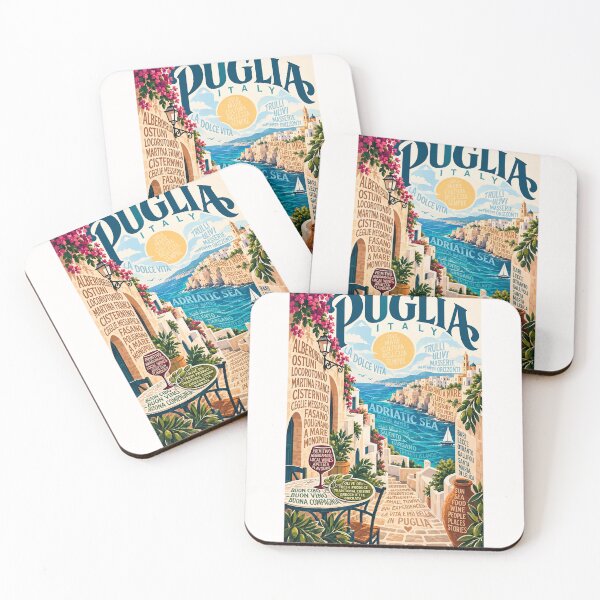 Item preview, villages and heritage of the Isle of Arran in the United Kingdom. Puglia Italy Adriatic Coast Polignano a Mare Ostuni and Apulian Towns designed and sold by Places On Earth.