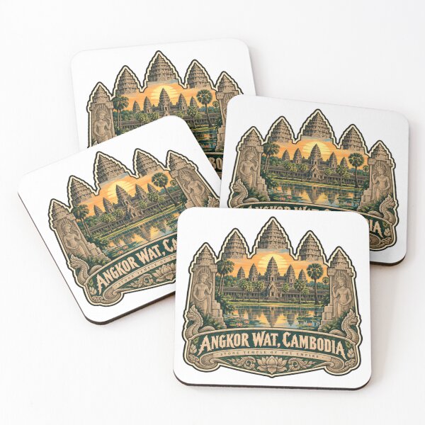 Item preview, Angkor Wat Cambodia Stone Temple Of The Empire Travel Explorer History Souvenir designed and sold by NeedForParks.